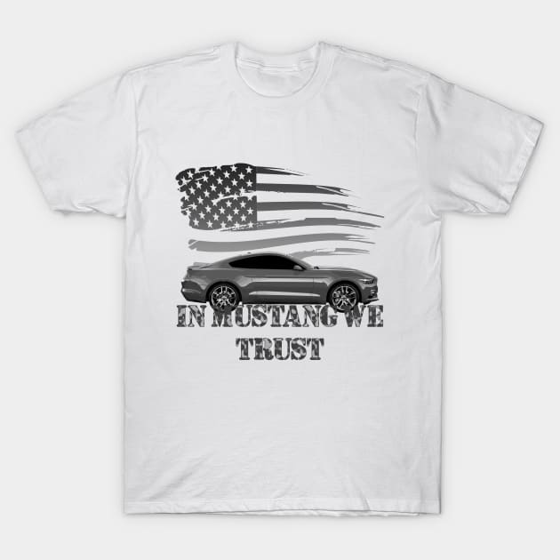 MUSTANG T-Shirt by HSDESIGNS